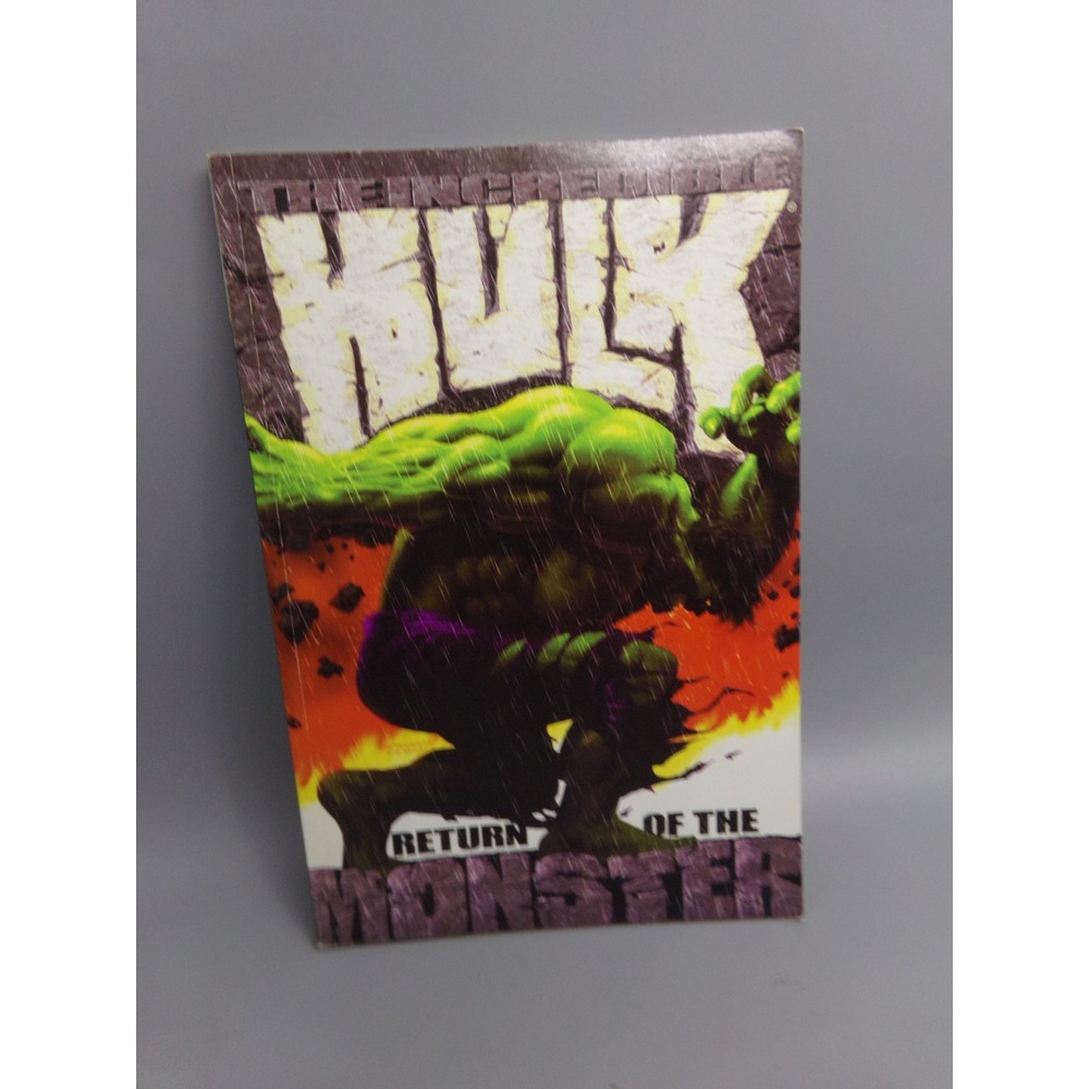 The Incredible Hulk Return of the Monsters Graphic Novel Marvel Comics
